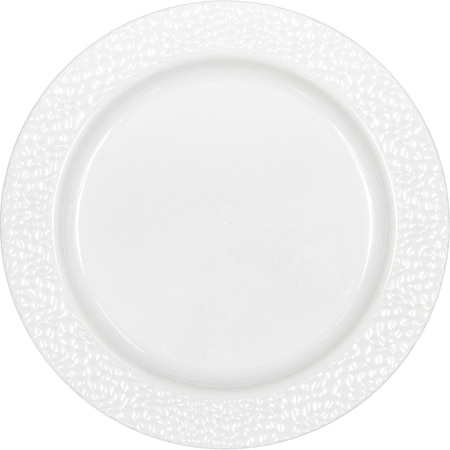 Sensations Pearl Pebble Plastic Dessert Plates, 7", 120PK 347884
